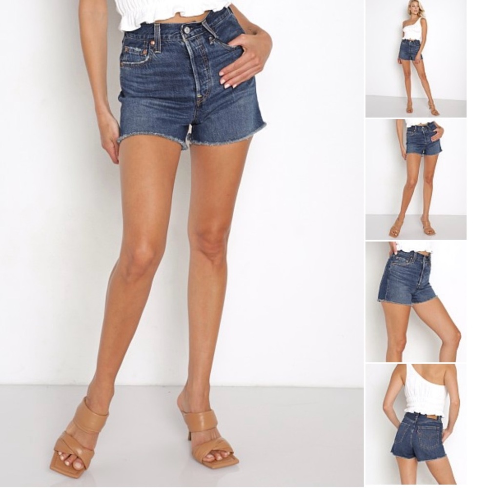 Levi’s Ribcage Short in Noe Five Wash